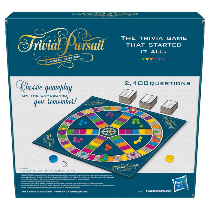 Trivial Pursuit Board Game