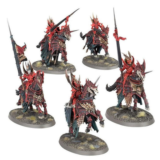 Warhammer Age of Sigmar: Soulblight Gravelords: Blood Knights Miniatures Set