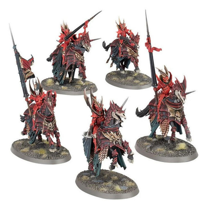Warhammer Age of Sigmar: Soulblight Gravelords: Blood Knights Miniatures Set