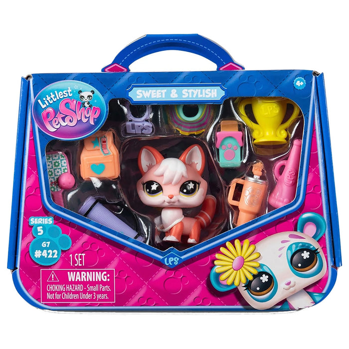 Littlest Pet Shop Sweet & Stylish Series 5 G7 #422 Fox Figure