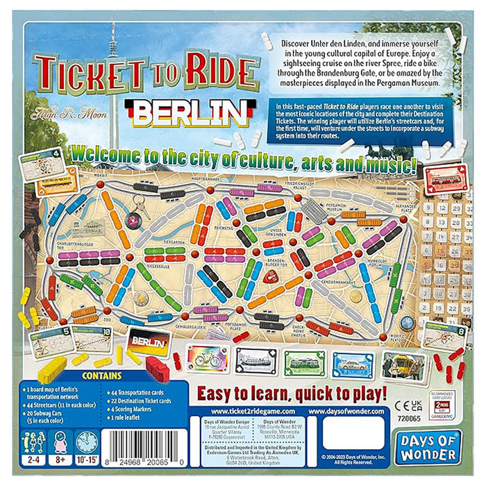 Days of Wonder Ticket to Ride Berlin