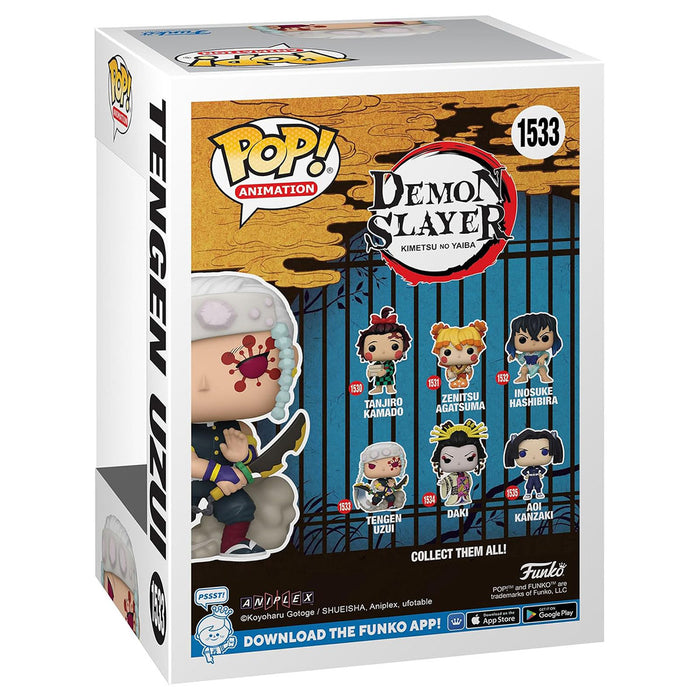Funko Pop! Animation: Demon Slayer: Tengen Uzui with Nichirin Cleavers with Chase Vinyl Figure #1533