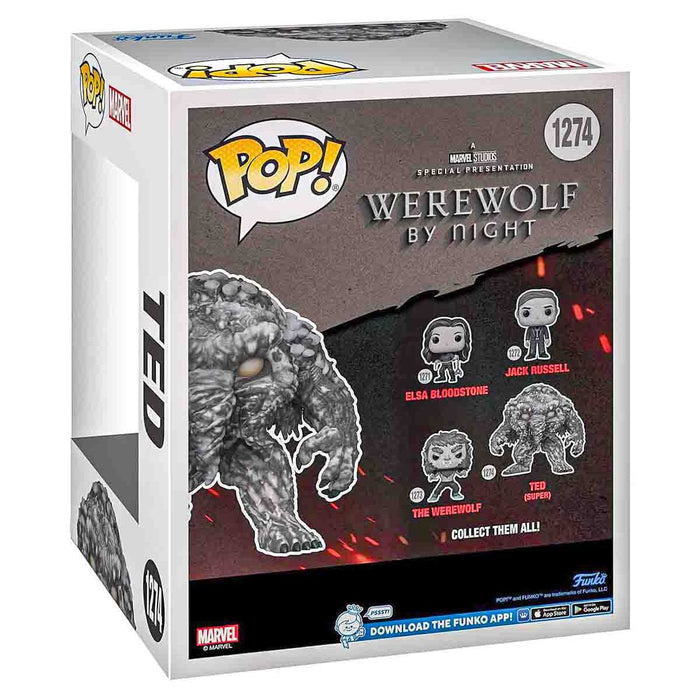 Funko Pop! Marvel: Werewolf by Night: Ted Super Bobble-Head Figure #1274