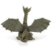 Papo Enchanted World Green Winged Dragon with Flame Figure