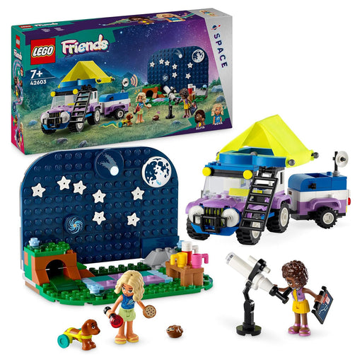 LEGO Friends 42603 Stargazing Camping Vehicle Building Set