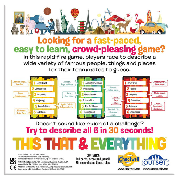 This That & Everything Card Game