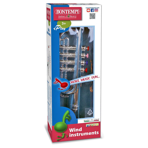 Bontempi Silver Trumpet with 4 Keys