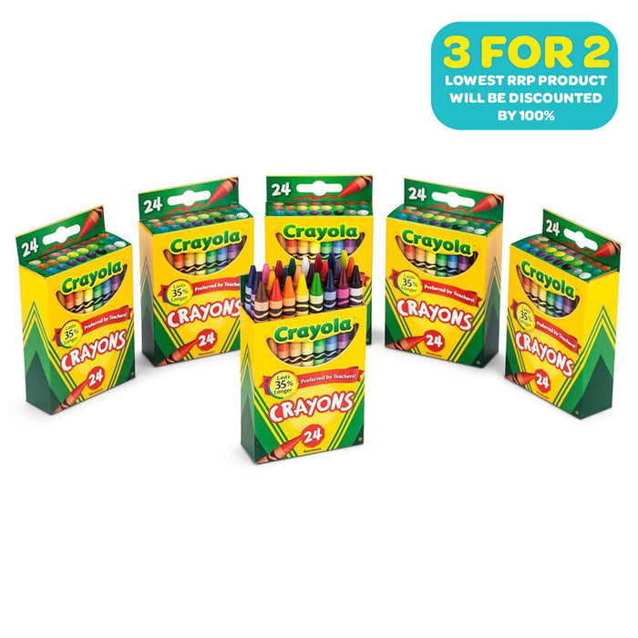 Crayola Crayons 6 Packs of 24