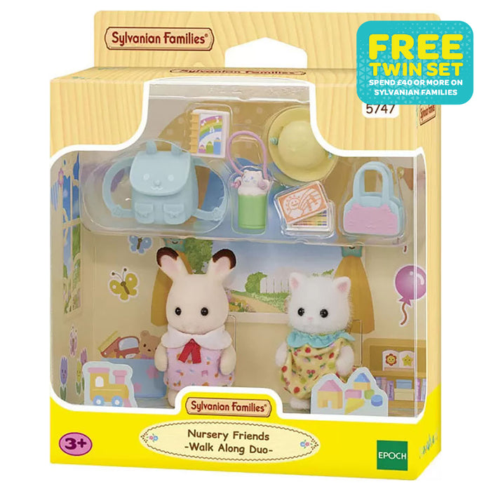 Sylvanian Families Nursery Friends - Walk Along Duo