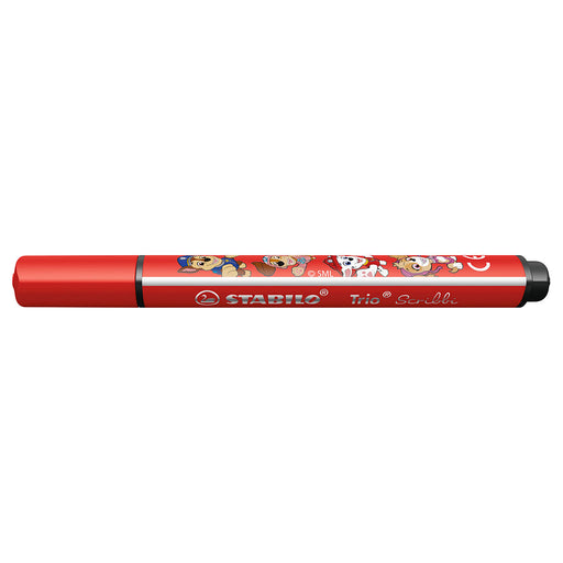 STABILO Trio Scribbi PAW Patrol Triangular Fibre-Tip Pens Assorted Colours (8 Pack)