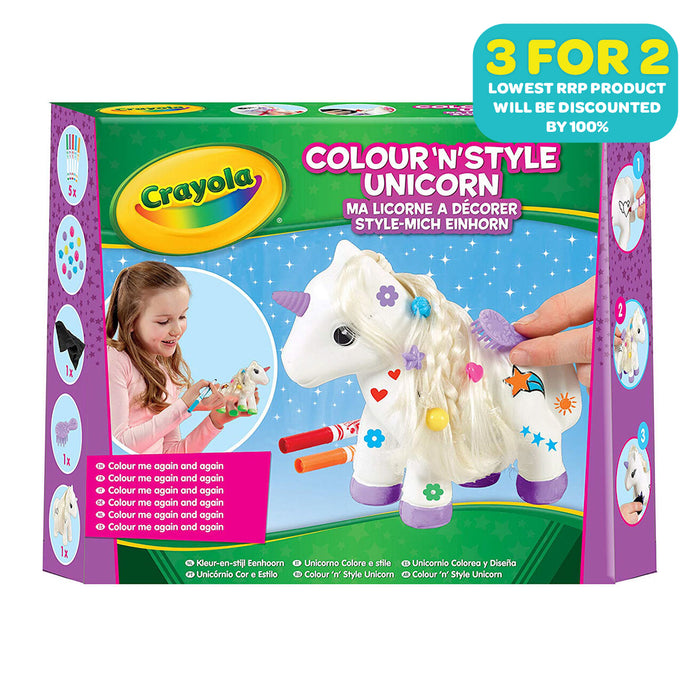 Crayola Colour 'n' Style Unicorn Kit