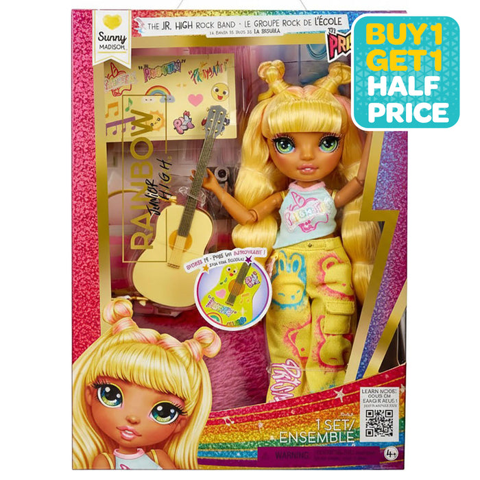 Rainbow High Jr. High Rock Band Sunny Madison Fashion Doll