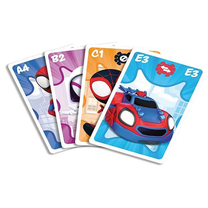Shuffle Marvel Spidey and his Amazing Friends 4-in-1 Card Game