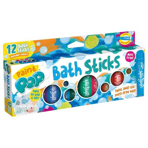 Paint Pop Bath Sticks (12 Pack)