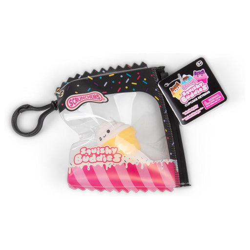 Scrunchems Squishy Buddies Cupcake Keyring - Assorted Pack