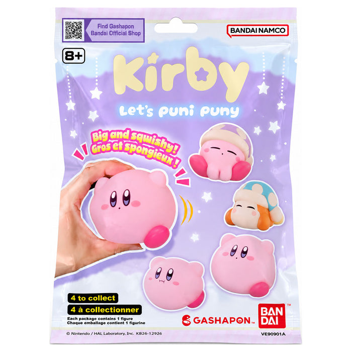 Kirby Let's Puni Puny Squishy Figure (styles vary)