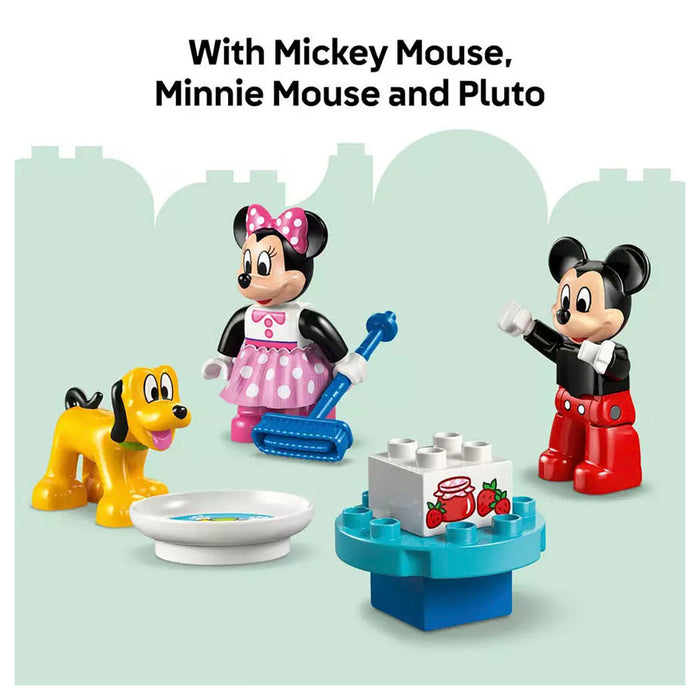 LEGO Duplo Disney Mickey Mouse Clubhouse with Minnie & Pluto Building Set