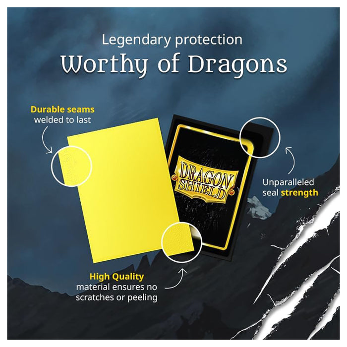 Dragon Shield Outer Sleeves - Matte - Petrol Blue Standard Size (100)