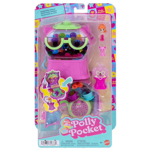 Polly Pocket Gumball Kitty Compact Playset