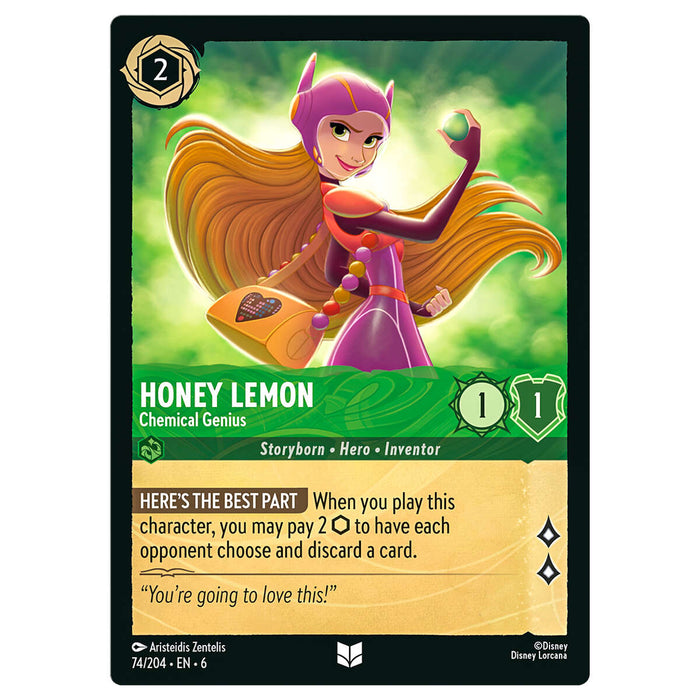 big hero 6 lorcana cards Disney Lorcana TCG: Azurite Sea Booster Pack — Booghe