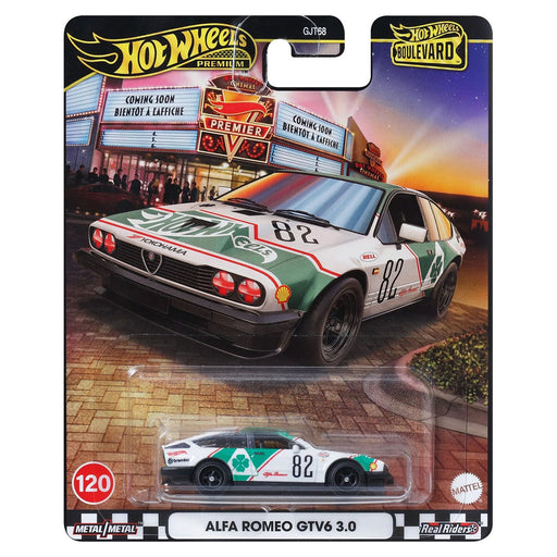 Hot Wheels Premier Boulevard Alfa Romeo GTV6 3.0 Car