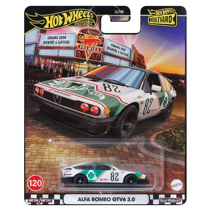 Hot Wheels Premier Boulevard Alfa Romeo GTV6 3.0 Car