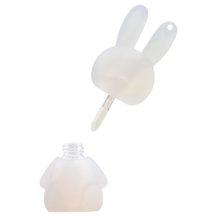 Mini Glam Bunny Lip Gloss See It Through Keychain