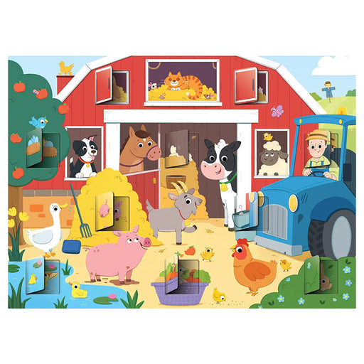 Galt Farmyard Fun Who's Hiding? Puzzle