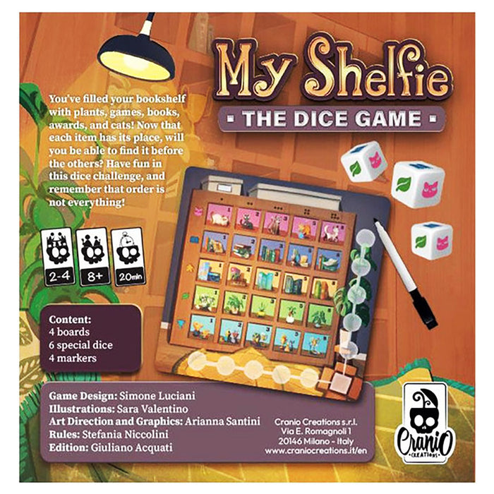 My Shelfie: The Dice Game