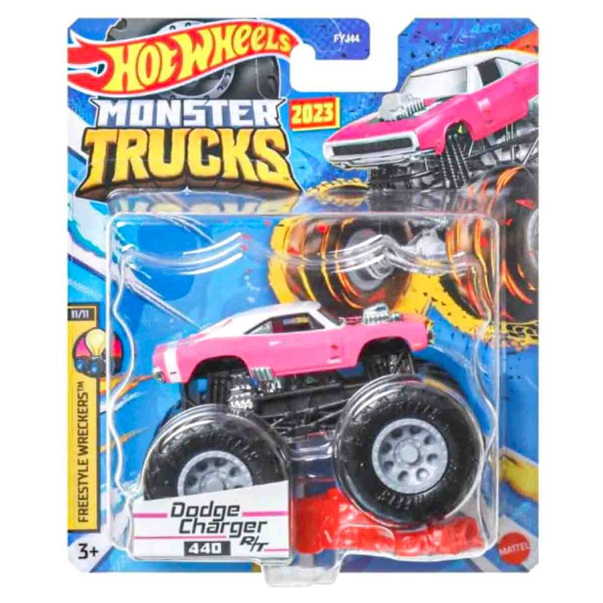 Hot Wheels Monster Trucks 2023: Freestyle Wreckers: Dodge Charger