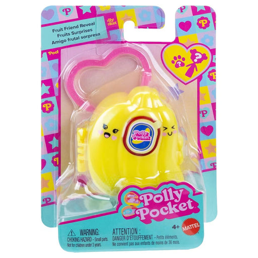 Polly Pocket Fruit Friend Reveal Banana Playset 
