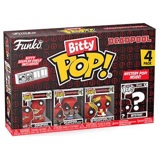 Funko Bitty Pop! Marvel Deadpool Mini Figures Series 3 (4 Pack)