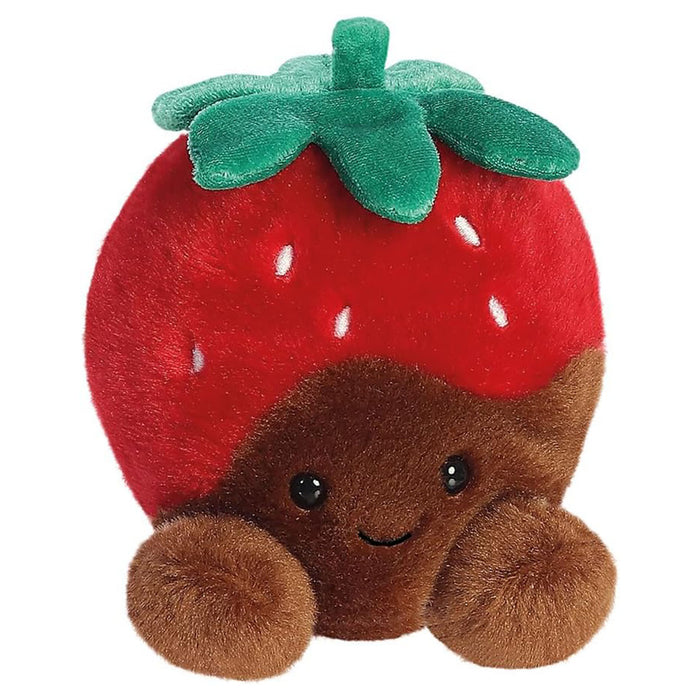 Palm Pals Valentino Chocolate Strawberry 13cm Soft Toy