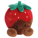 Palm Pals Valentino Chocolate Strawberry 13cm Soft Toy