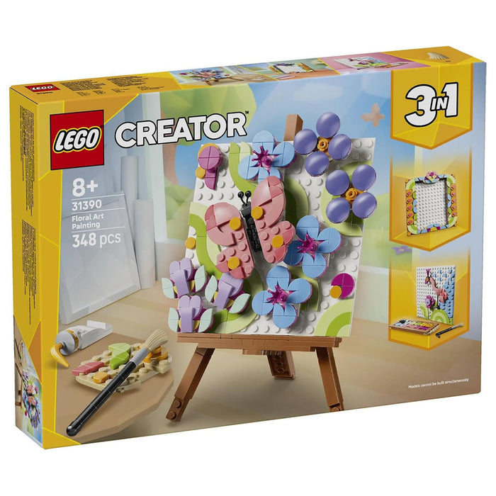 LEGO Creator 3 in 1 Floral Art Decor Painting Set