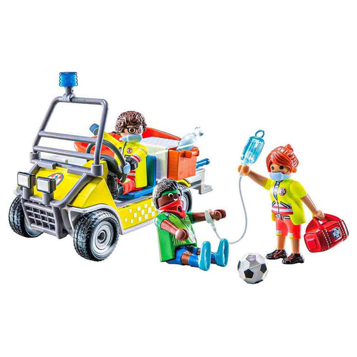 Playmobil City Life Medical Team Rescue Cart Playset