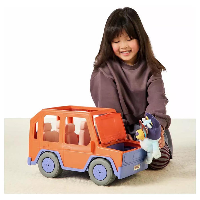 Bluey Buddies Big Heeler 4WD and Bluey Playset