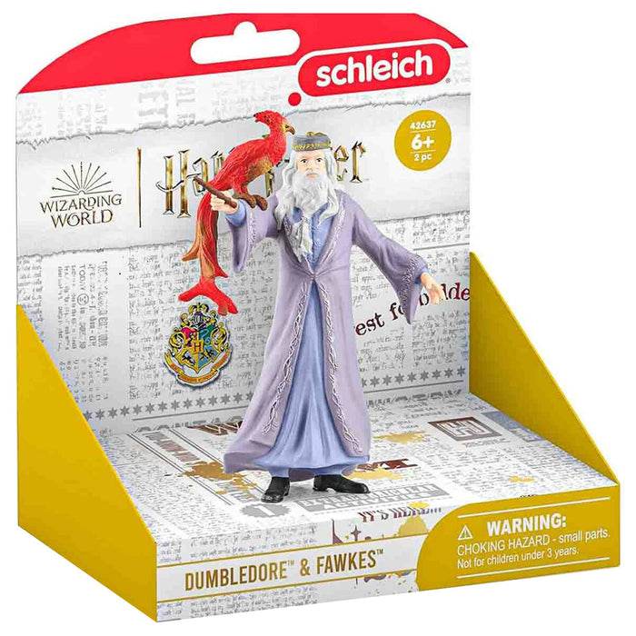 Schleich Harry Potter Dumbledore & Fawkes Figure