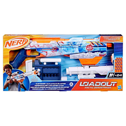 Nerf Loadout Arctic Zerostriker Foam Dart Blaster