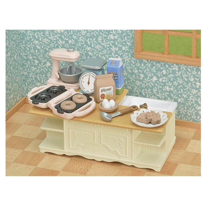 Sylvanian Families Kitchen Island Set