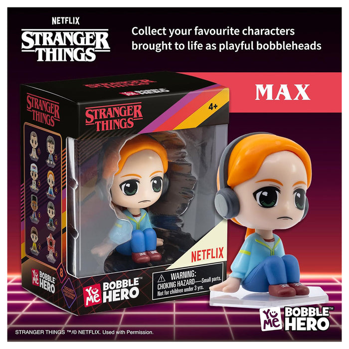 Stranger Things Bobble Hero Max Mini Figure
