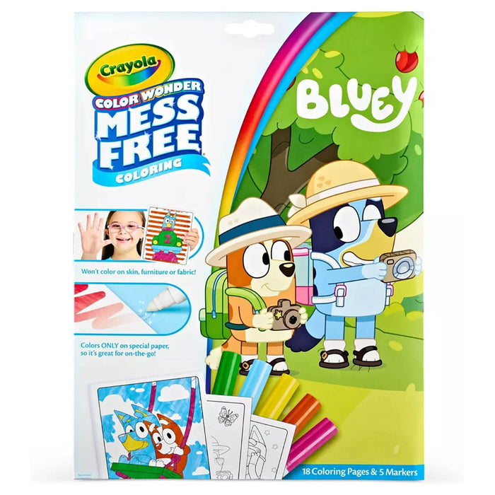 Crayola Color Wonder Mess Free Colouring Bluey