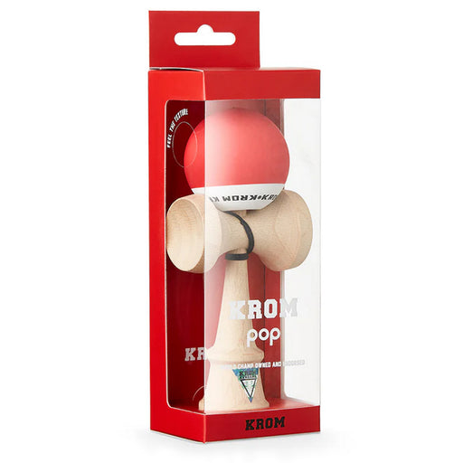 KROM Kendama Pop Rubber Red Game
