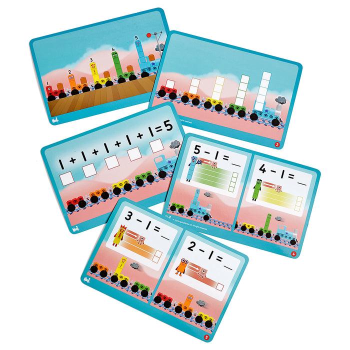 Numberblocks MathLink Cubes Activity Set Numberblocks Express Train