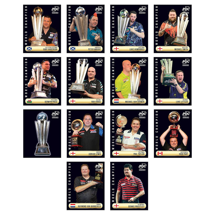 Panini PDC 2026 World Championship Darts Sticker Collection Multipack