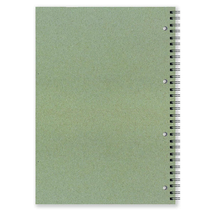 Silvine Wire Bound A4 Notebook 100% Recycled 104 Pages