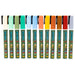 Chalk Markers Earth/Natural Colours Broad Tip 6mm 12 Pack