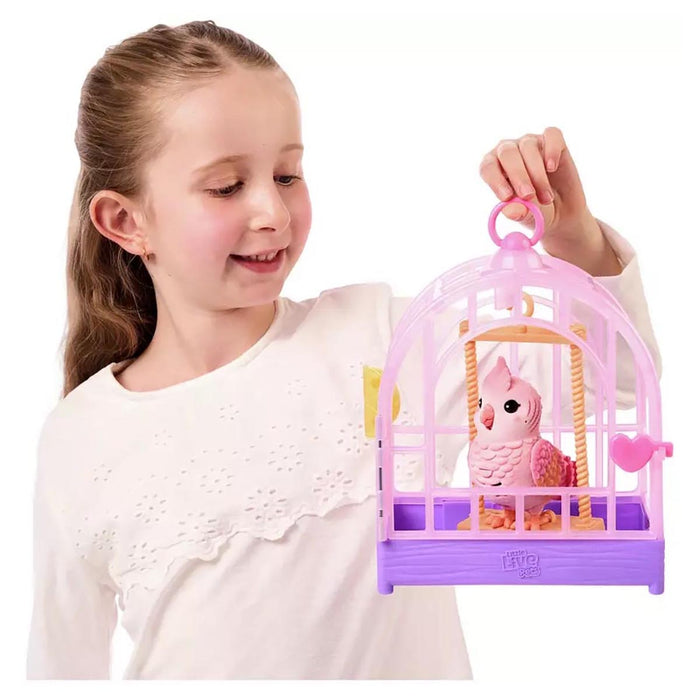 Little Live Pets My Really Real Bird & Cage - Rosie the Cockatiel Interactive Pet