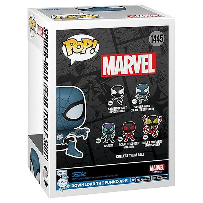 Funko Pop! Marvel: Spider-Man (Fear Itself Suit) Glow in the Dark Bobblehead Figure #1445