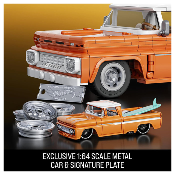 Hot Wheels Custom '62 Chevy Pickup Building Set